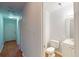 Half bathroom with toilet and vanity at 40 Bee St # 111, Charleston, SC 29403