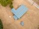 Aerial view of home showing roofline and yard at 8375 Shell House Rd, Edisto Island, SC 29438