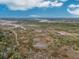 Aerial view of marshland near the ocean at 8375 Shell House Rd, Edisto Island, SC 29438