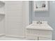 Simple bathroom with a shower and vanity at 8375 Shell House Rd, Edisto Island, SC 29438