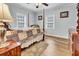Bedroom with wooden dresser and post bed at 8375 Shell House Rd, Edisto Island, SC 29438