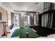 Basement golf simulator room with artificial turf at 633 Barbados Dr, Charleston, SC 29492