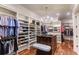 Spacious walk-in closet with ample shelving and hanging space at 633 Barbados Dr, Charleston, SC 29492