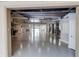 Large garage with high ceilings and epoxy flooring at 633 Barbados Dr, Charleston, SC 29492
