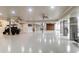 Spacious garage with golf cart and epoxy flooring at 633 Barbados Dr, Charleston, SC 29492