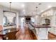 Open concept kitchen with breakfast nook and hardwood floors at 633 Barbados Dr, Charleston, SC 29492