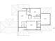 Second floor plan with three bedrooms, two baths, and flex space at 3806 Cameron Blvd, Isle of Palms, SC 29451