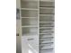 Custom closet with shelves, drawer, and storage system enhances organization at 1560 John Fenwick Ln, Johns Island, SC 29455
