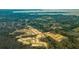 Aerial view of new homes under construction in a wooded area at 132 Morning View Way, Moncks Corner, SC 29461