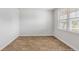 Bedroom with wood flooring and window with blinds at 132 Morning View Way, Moncks Corner, SC 29461