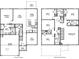 Two-story home floor plan; features 5 bedrooms, 3 bathrooms, and a 2-car garage at 132 Morning View Way, Moncks Corner, SC 29461