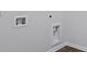 Laundry room with hookups for washer, dryer and electric outlet at 132 Morning View Way, Moncks Corner, SC 29461