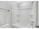 Clean bathroom with a tub/shower combo and updated fixtures at 400 Green Fern Dr, Summerville, SC 29483