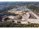 Aerial view showcasing the construction progress of a new housing development at 1636 Siloh St # 478, Mount Pleasant, SC 29466