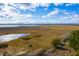 Aerial view of a vast marsh landscape at 1636 Siloh St # 478, Mount Pleasant, SC 29466