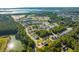 Aerial view of community with waterfront homes and lush landscaping at 1636 Siloh St # 478, Mount Pleasant, SC 29466