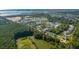 Aerial view of Liberty Hill Farm, showcasing homes and waterways at 1636 Siloh St # 478, Mount Pleasant, SC 29466