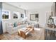 Spacious bonus room with a comfy sofa and game board at 1636 Siloh St # 478, Mount Pleasant, SC 29466