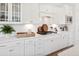 Modern white kitchen with stainless steel appliances at 1636 Siloh St # 478, Mount Pleasant, SC 29466