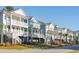 Row of charming townhouses with elevated decks at 1636 Siloh St # 478, Mount Pleasant, SC 29466