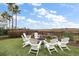 Inviting outdoor lounge area with comfortable seating and scenic views at 252 Cooper River Dr, Mount Pleasant, SC 29464