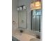 Double vanity bathroom with modern lighting and mirrors at 144 Cantona Dr, Summerville, SC 29483