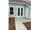 Back exterior view showing patio and access door at 150 Cantona Dr, Summerville, SC 29483