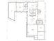 2-story home floor plan; features 3 bedrooms, sitting room, upstairs bathroom, and rooftop deck at 35 W 9Th Street Ext, Folly Beach, SC 29439