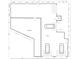 Two-car garage plan with extra space for gym and storage at 35 W 9Th Street Ext, Folly Beach, SC 29439