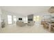 Spacious living room with water views and fireplace at 35 W 9Th Street Ext, Folly Beach, SC 29439