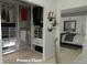 Bright walk-in closet with ample shelving and hanging space at 35 W 9Th Street Ext, Folly Beach, SC 29439