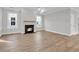 Living room with fireplace and hardwood floors at 134 Cantona Dr, Summerville, SC 29483