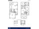 Two-story home floor plan featuring 4 bedrooms, 2.5 baths, and a large great room at 327 Dickerson Ln, Lincolnville, SC 29485