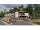 Modern building with multiple garage units and ample parking at 3100 Fickling Hill Rd # 33, Johns Island, SC 29455