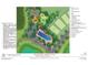 Conceptual community recreation area plan highlighting pool, dog park, picnic area, playground, and walking paths at 719 Maynard Ln, Summerville, SC 29486