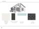 Rendering of exterior with coordinated siding, roofing, trim, and door colors and materials at 408 Swaying Pine Ln, Summerville, SC 29486