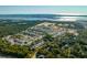 Aerial view of new homes and community near the water at 1639 Cultivation Ln # 449, Mount Pleasant, SC 29466