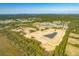 Aerial view of new home construction and surrounding landscape at 1639 Cultivation Ln # 449, Mount Pleasant, SC 29466