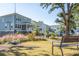 Tire swing and bench overlooking houses at 1639 Cultivation Ln # 449, Mount Pleasant, SC 29466