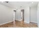 Hardwood floor hallway with doors to bedrooms and bath at 1639 Cultivation Ln # 449, Mount Pleasant, SC 29466