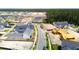 New homes under construction in a planned community with a mix of completed and in-progress properties at 450 Ripple Park Dr, Summerville, SC 29486