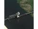 Aerial view of a swing bridge over water at 1713 Pimlico Blvd, Moncks Corner, SC 29461