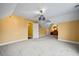 Spacious bonus room with carpeted floor and neutral walls at 1713 Pimlico Blvd, Moncks Corner, SC 29461