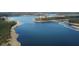 Scenic aerial view of a vast lake surrounded by lush green forests and winding shorelines at 360 Bering Ln, Summerville, SC 29486