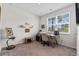 Bright office featuring a desk, neutral decor, and a large window offering plenty of natural light at 360 Bering Ln, Summerville, SC 29486