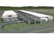 Aerial view of a commercial development with multiple buildings and parking at 565 Faison Rd # 56, Mount Pleasant, SC 29466