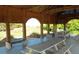 Relaxing community pavilion with picnic tables and scenic views at 2 Pelican Reach # Share 10, Isle of Palms, SC 29451