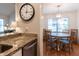 Dining area with a round table and six chairs at 2 Pelican Reach # Share 10, Isle of Palms, SC 29451