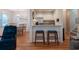 Kitchen features a breakfast bar and stainless steel appliances at 2 Pelican Reach # Share 10, Isle of Palms, SC 29451