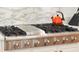 Stainless steel gas cooktop with five burners and griddle at 769 Bulls Bay Blvd, Awendaw, SC 29429